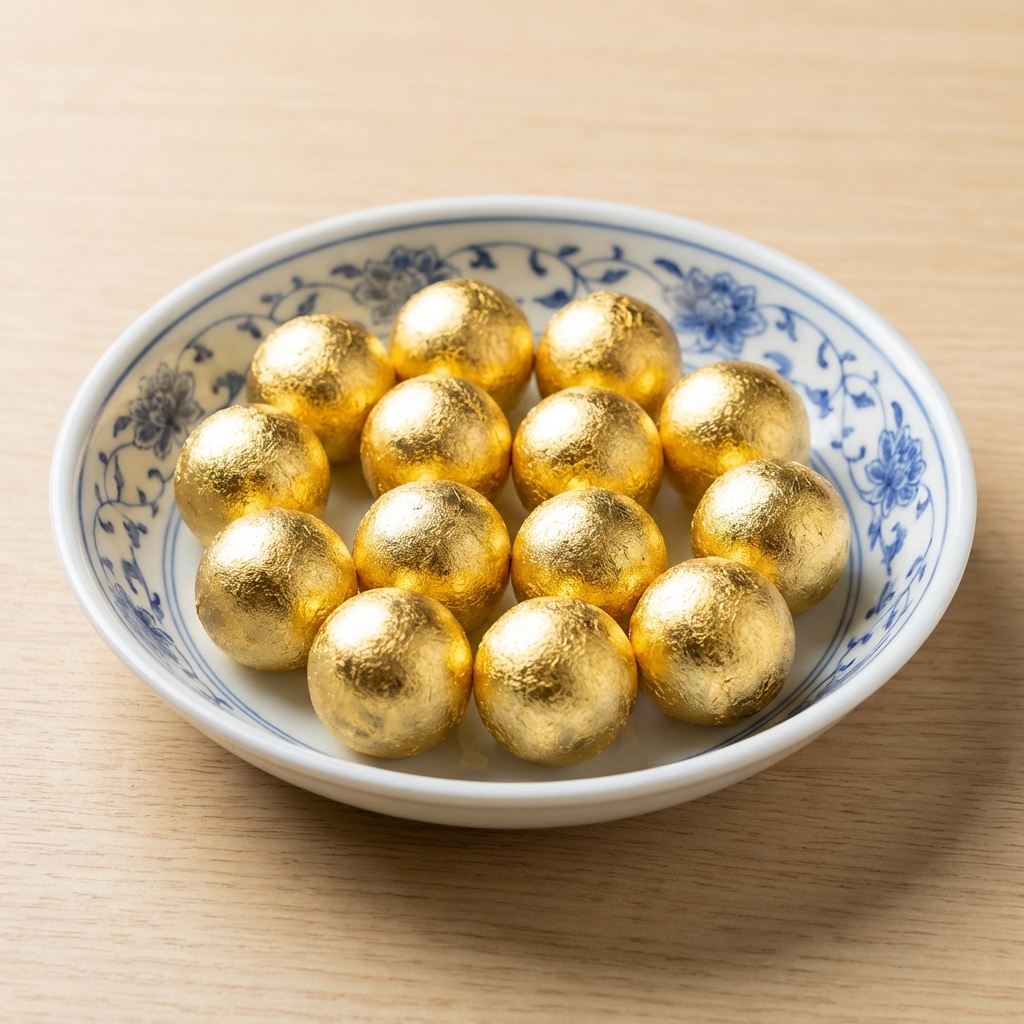 정성스럽게 빚은 공진단 디테일