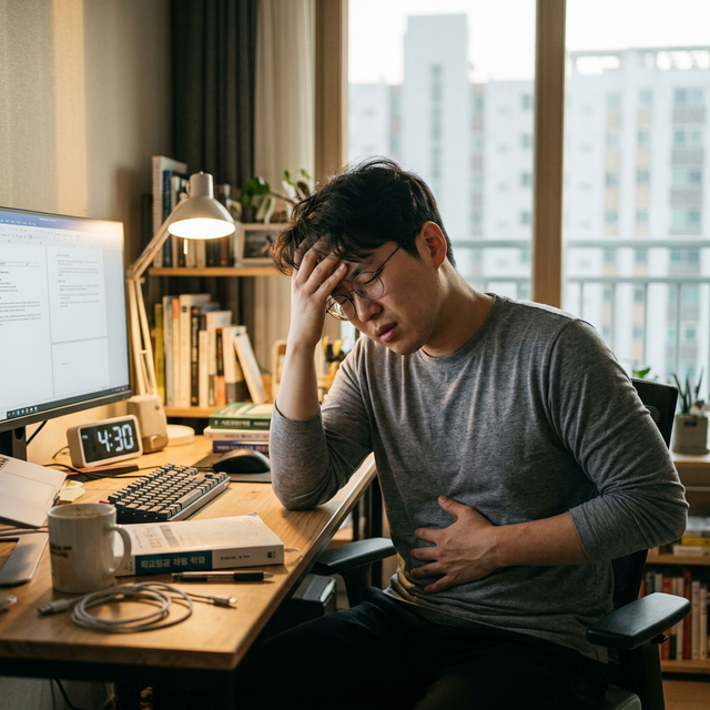 소화불량과 컨디션 저하