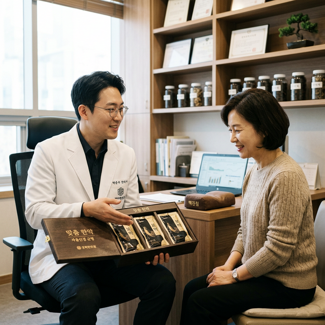 맞춤 한약 처방 및 상담
