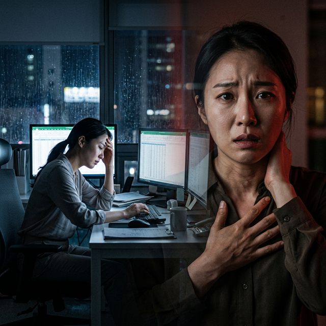 업무 스트레스와 신체화 증상의 악순환