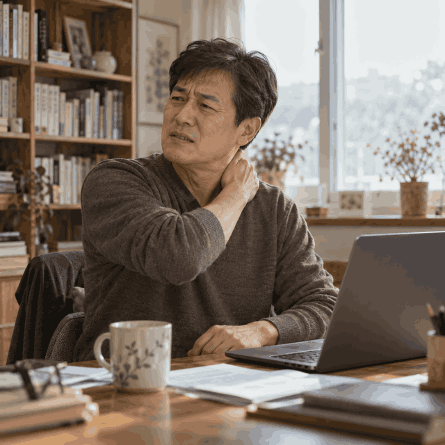 목디스크, 왜 목보다 팔이 더 아픈가요?
