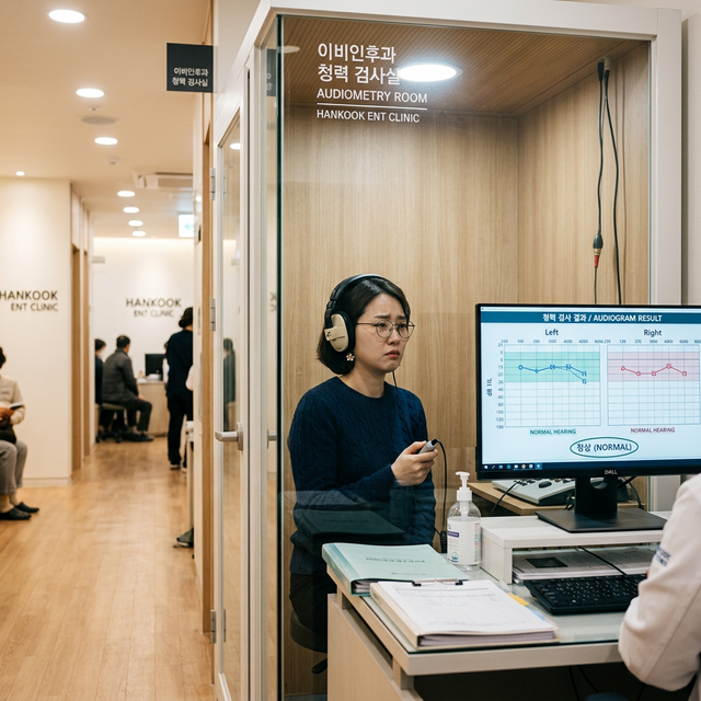 이비인후과 청력검사