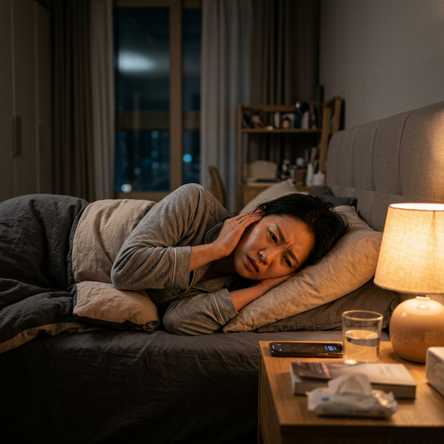 귀에서 소리가 나는데 병원 가야 할까요? 이명 자가진단 체크리스트